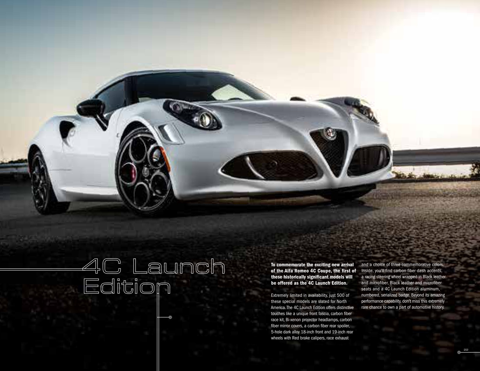 2016 Alfa Romeo 4C Brochure Page 14